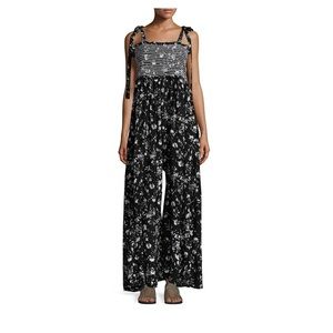 Free People floral Jumpsuit
